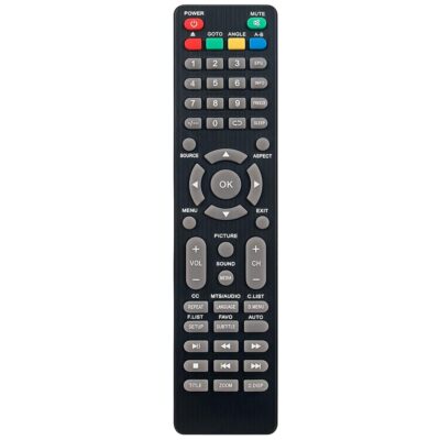 Replacement Remote Control Applicable for Axess Digital LED HD TV DVD Combo TVD1805-13 TV1705-15 TVD1804-24 TVD1805-22 TVD1801-32 TV1703-13 TV1705-19 TVD1801-24 TVD1801-15