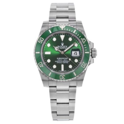 Rolex Submariner “Hulk” Green Dial Men’s Luxury Watch M116610LV-0002