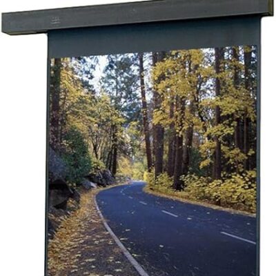 Rolleramic Matte White Projection Screen Viewing Area: 16′ H x 16′ W