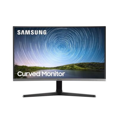 SAMSUNG 32″ CR50 FHD 1500R Curved Monitor, 75Hz, 4ms GTG, AMD Freesync, HDMI, VGA (LC32R500FHNXZA)