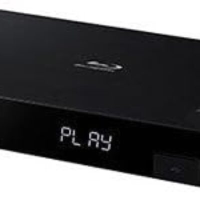 Samsung 3D Blu-ray DVD Disc Player with 4K UHD Upscaling & Built-in Wi-Fi Plus CubeCable 6Ft High Speed HDMI Cable