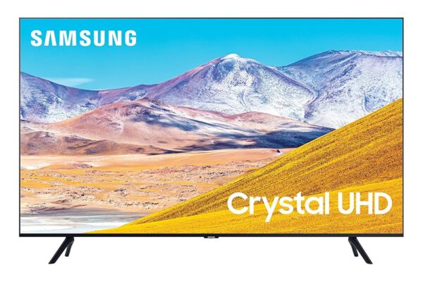 SAMSUNG 43-inch Class Crystal UHD TU-8000 Series - 4K UHD HDR Smart TV with Alexa Built-in (UN43TU8000FXZA, 2020 Model)