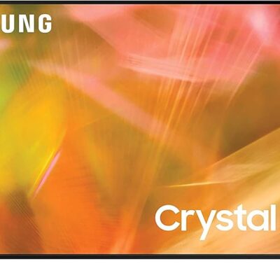 SAMSUNG 55-Inch Class Crystal 4K UHD AU8000 Series HDR, 3 HDMI Ports, Motion Xcelerator, Tap View, PC on TV, Q Symphony, Smart TV with Alexa Built-In (UN55AU8000FXZA, 2021 Model)