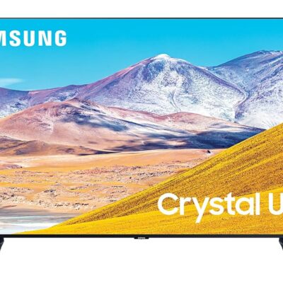 SAMSUNG 65-inch Class Crystal UHD TU-8000 Series – 4K UHD HDR Smart TV with Alexa Built-in (UN65TU8000FXZA, 2020 Model)