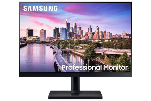 SAMSUNG FT45 Series 24-Inch WUXGA 1920 x 1200 Computer Monitor, 75Hz, IPS Panel, HDMI, DisplayPort, DVI, USB Hub, Built-in Speakers, Height Adjustable Stand, 3 Yr WRNTY...