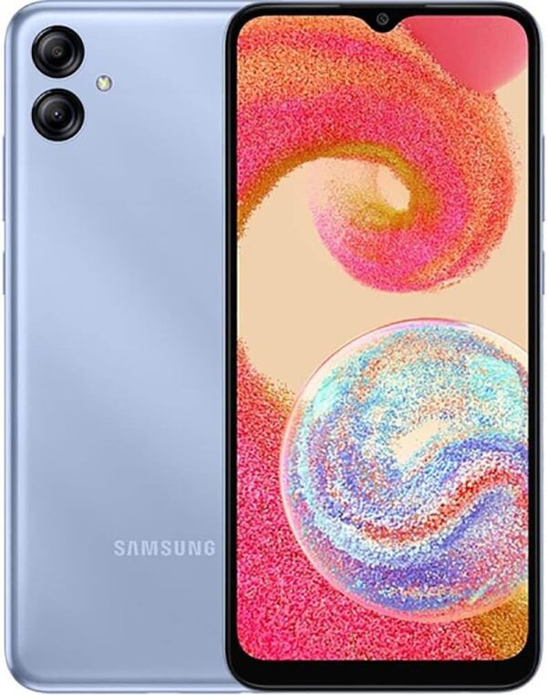 SAMSUNG Galaxy A04e (SM-A042M/DS) Dual SIM 32GB, 6.5" GSM Unlocked, International Version - Light Blue