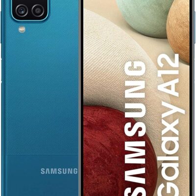 Samsung Galaxy A12, International Factory Unlocked, 64 GB, Blue Color, 48 Camera, 5,000 Battery,New