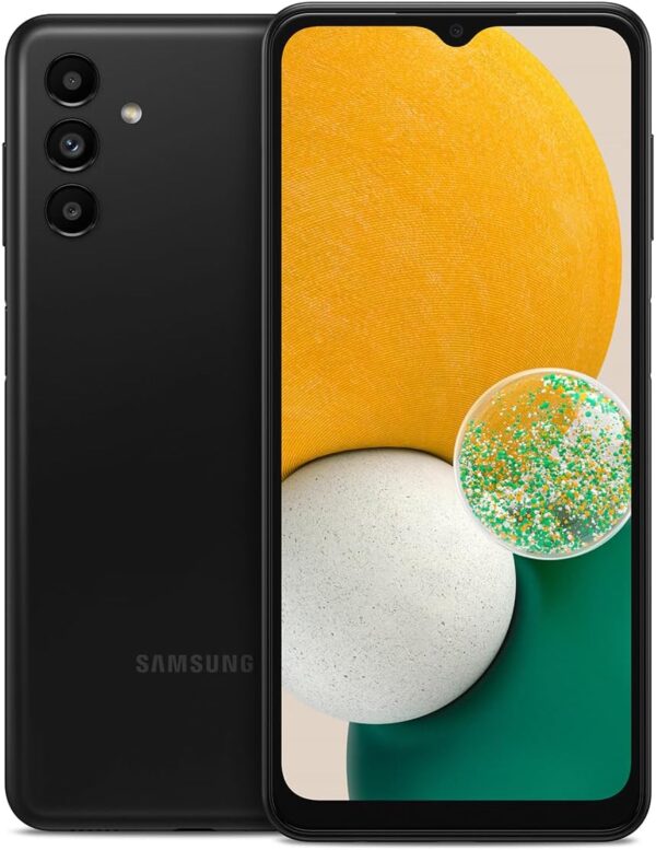 SAMSUNG Galaxy A13 5G (64GB, 4GB) 6.5" HD+, 50MP Triple Camera, 5000mAh Battery, 5G A136U (AT&T Only) (Black) (Renewed)