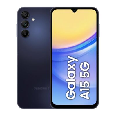 SAMSUNG Galaxy A15 5G (128GB, 4GB) 6.5″ 90Hz AMOLED, Octa-Core, 50MP Triple Camera, 4G Volte (Fully Unlocked for AT&T, T-Mobile, Verizon, Global) A156U (w/ 128GB SD Card, Blue…