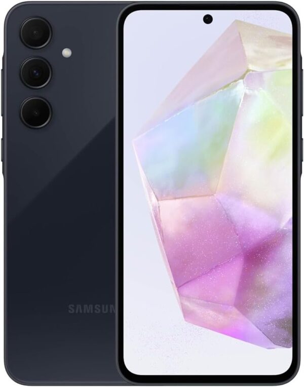 SAMSUNG Galaxy A35 5G (128GB, 2024) 6.6" 120Hz AMOLED, Octa-Core (5nm), 50MP Triple Camera (Fully Unlocked for AT&T, T-Mobile, Verizon, Global 4G VoLTE) A356U (w/ 128GB SD Card,...