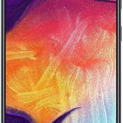 Samsung Galaxy A50 US Version Factory Unlocked Cell Phone with 64GB Memory, 6.4″ Screen, Black, [SM-A505UZKNXAA] (Renewed)