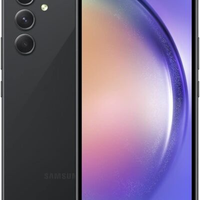 SAMSUNG Galaxy A54 5G | 128GB | 6.4” Fluid Display Screen | Hi Res Camera | 5,000 mAH huge Battery| US Version | 2023 Model | Unlocked Android Smartphone | Awesome Black (Renewed)