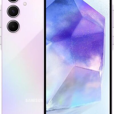 Samsung Galaxy A55 5G (256GB + 8GB) (for Tmobile Mint Tello & Global) GSM Unlocked SM-A556E/DS 6.6″ 120Hz 50MP Triple (Awesome Lilac)