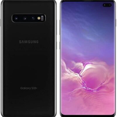 Samsung Galaxy S10+, 128GB, Prism Black – AT&T (Renewed)