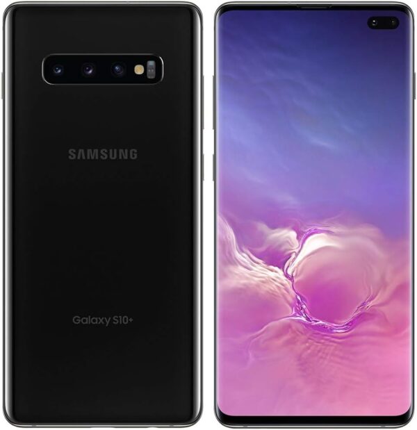 Samsung Galaxy S10+ Plus (128GB, 8GB) 6.4" AMOLED, Snapdragon 855, IP68 Water Resistant, Global 4G LTE (GSM + CDMA) T-Mobile Unlocked (AT&T, Verizon, Sprint, Metro) G975U (Prism...