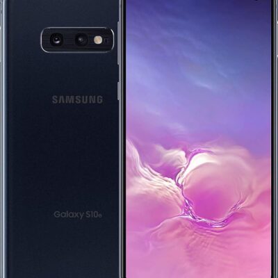 Samsung Galaxy S10e (128GB, 6GB) 5.8″ AMOLED 4G LTE T-Mobile G970 (Prism Black) (Renewed)