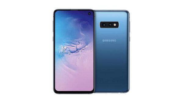 SAMSUNG Galaxy S10e (128GB, 6GB) 5.8" AMOLED, Snapdragon 855, 4G LTE Fully Unlocked (AT&T, Verizon, T-Mobile, GoogleFi) G970U (Fast Car Charger Bundle, Prism Blue) (Renewed)