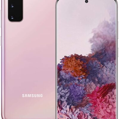 Samsung Galaxy S20 5G, 128GB, Cloud Pink – Unlocked (Renewed)