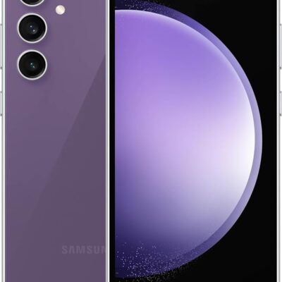 Samsung Galaxy S23 Fan Edition(FE) 5G (SM-S711B/DS) Dual SIM,256GB + 8GB, Factory Unlocked, International Version – No Warranty – (Purple)