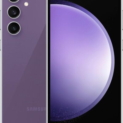 SAMSUNG Galaxy S23 FE 5G S711B-DS Dual SIM 256GB 8GB RAM, GSM Factory Unlocked Mobile Cell Phone Global Model – Purple