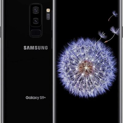 SAMSUNG Galaxy S9+ 64GB Smartphone – Midnight Black – Carrier Unlocked (Renewed)