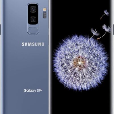 SAMSUNG Galaxy | S9 + Plus | G965U | 64GB | Fully Unlocked | (Coral Blue) (Renewed)