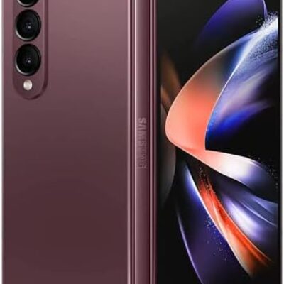 SAMSUNG Galaxy Z Fold 4 256GB T-Mobile SM-F936U Burgundy (Renewed)