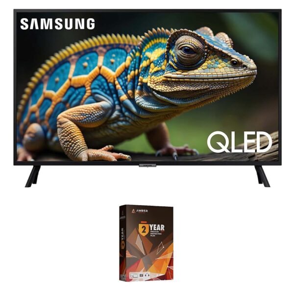 SAMSUNG QN32Q60DAFXZA 32 Inch Q60D QLED 4K Smart TV with Quantum HDR and 2 Year Amber Protection Plan (2024)