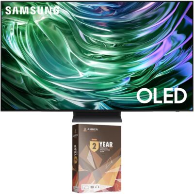 Samsung QN42S90DAEXZA 42 Inch 4K OLED Smart TV with Dolby Atmos and 2 Year Amber Protection Plan (2024)