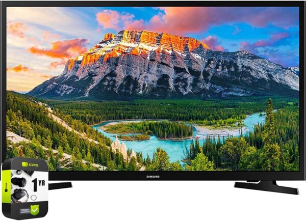 SAMSUNG UN32N5300AFXZA 32 inch 1080p Smart LED TV Black Bundle with 1 YR CPS Enhanced Protection Pack