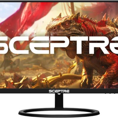 Sceptre IPS 27 Inch 2K 2560 x 1440p QHD 75Hz DisplayPort HDMI 99% sRGB Build-in Speakers Machine Black (E275W-QPT)