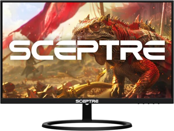 Sceptre IPS 27 Inch 2K 2560 x 1440p QHD 75Hz DisplayPort HDMI 99% sRGB Build-in Speakers Machine Black (E275W-QPT)