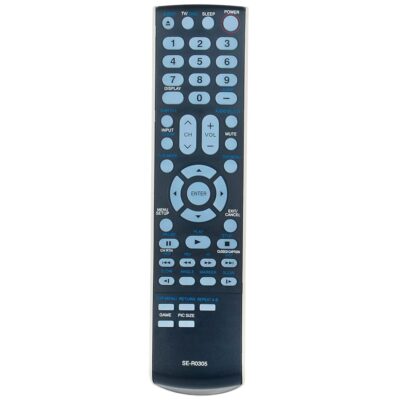 SE-R0305 TV DVD Combo Replacement Remote Control SER0305 Supports for Toshiba LCD TV 22LV611UT 19LV61 26LV610UT 26LV61KT 19LV611 22LV50 22LV61 26LV61