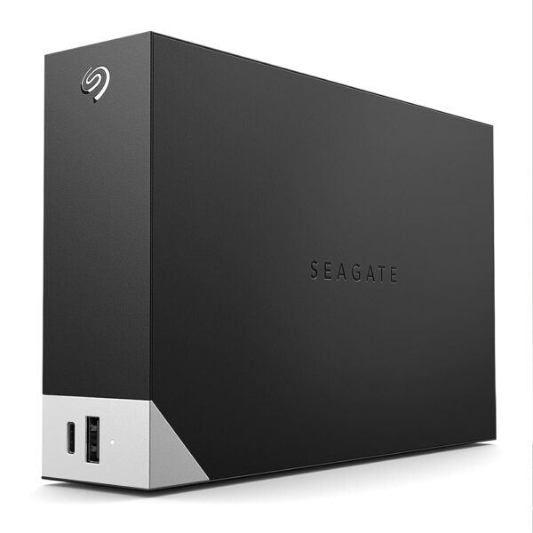 Seagate One Touch Hub 8TB External Hard Drive Desktop HDD – USB-C and USB 3.0 port, for Computer Workstation PC Laptop Mac (STLC8000400)