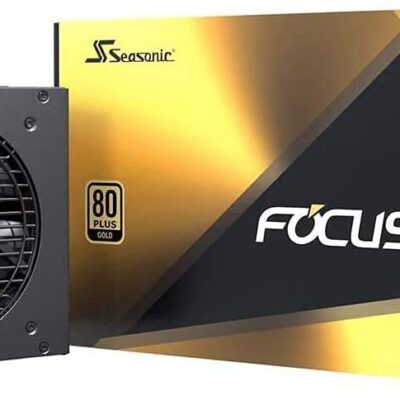 Seasonic FOCUS GX-650, 650W 80+ Gold, Full-Modular, Fan Control in Fanless, Silent, and Cooling Mode, Perfect Power Supply for Gaming and Various Application, SSR-650FX.