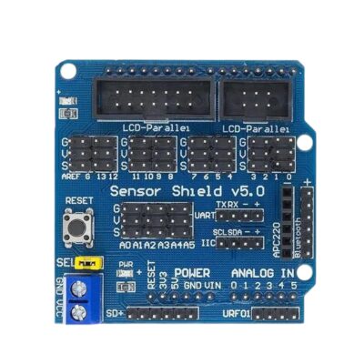 Sensor Shield V5.0 Expansion Board for Arduieno Electronic Building Blocks Robot Accessories Sensor Shield for UNO MEGA R3 V5 New for Arrival 2025 High for Quality