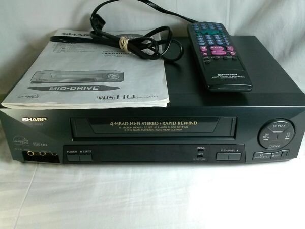 Sharp VCH993U Hi-Fi VCR