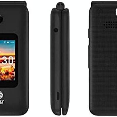 SIMBROS AT&T CINGULAR FLIP 4 SMARTFLIP IV U102AA 4G 4GB Phone for AT&T ONLY Complete with At&t Sim Card sim Key