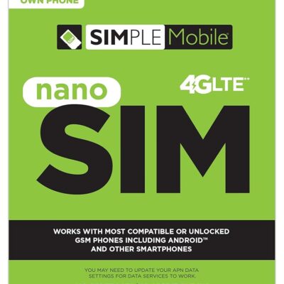 Simple Mobile Nano SIM Kit