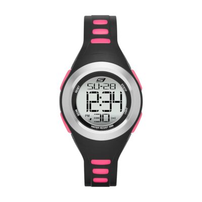 Skechers Tennyson Silicone Digital Watch for Women