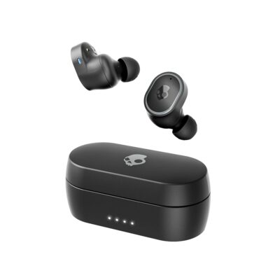 Skullcandy Sesh ANC In-Ear Noise cancelling Wireless Earbuds, 32 Hr Battery, Microphone, Works with iPhone Android and Bluetooth Devices – Black