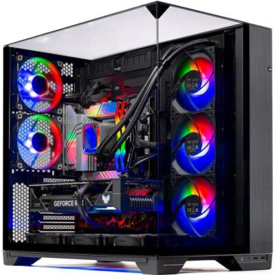 Skytech O11 Vision Gaming PC Desktop, Ryzen 7 7800X3D 4.2 GHz (5GHz Turbo Boost), NVIDIA RTX 4080 Super 16GB, 2TB Gen4 SSD, 32GB DDR5 RAM 5600 RGB, 1000W Gold ATX 3.0 PSU, ARGB…