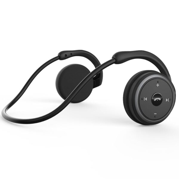 Small Bluetooth Headphones Wrap Around Head - Sports Wireless Headset with Built in Microphone and Crystal-Clear Sound, Foldable and Carried in The Purse, and 12-Hour Battery...