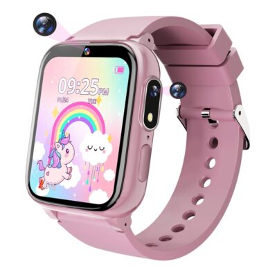 Smart Watch for Kids with 26 Games Girls Toys Age 6-8 Birthday Gifts Ideas for Girls 3 4 5 7 9 6 8 Year Old Christmas Stocking Stuffers for Kids