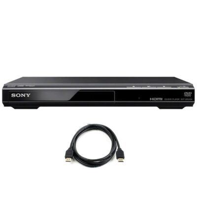 Sony DVPSR510H DVD Player with Deco Gear 6ft High Speed HDMI Cable