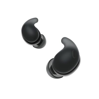 Sony LinkBuds Fit Truly Wireless Noise Canceling Earbud Headphones, Small & Light with Newly Developed Air Fitting Supporters, Black