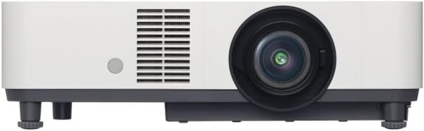 Sony Pro VPL-PHZ51 3LCD Laser Projector; 4K 60P Input Support; 5800 Lumen; Converts 4K Input Signals to WUXGA Resolution; Auto Power On; Manual Focus; 16W Speaker; 1.6x Manual Zoom