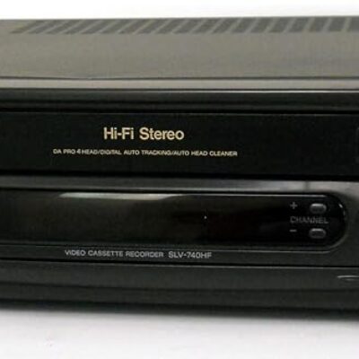 Sony SLV-740HF Video Cassette Recorder Player VCR DA Pro 4 Head Hi Fi Stereo Digital Auto Tracking