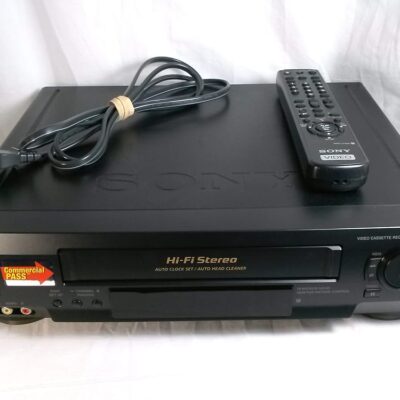 Sony SLV-N50 Hi-Fi Stereo VHS VCR (Renewed)