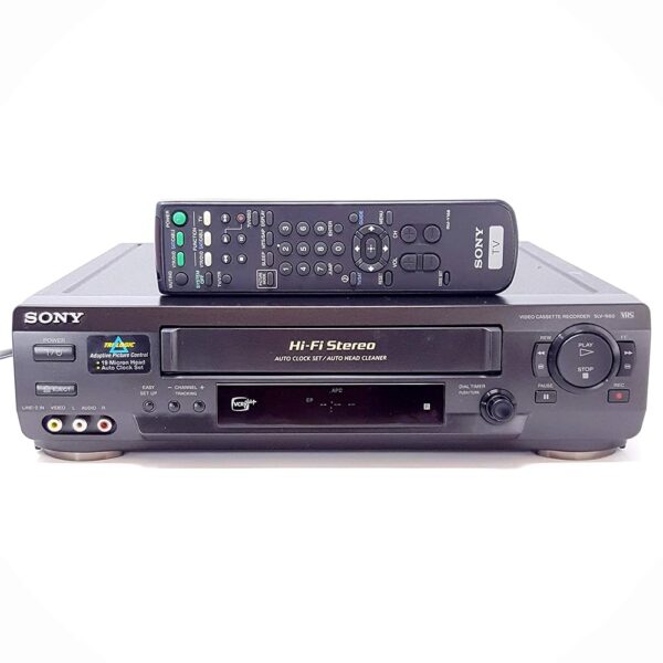 Sony SLV-N60 4-Head Hi-Fi VCR (Renewed)